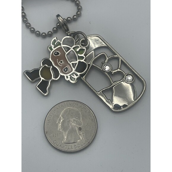 Beijing 2008 Olympic Mascot Dogtag Removable Pendant Necklace New - Picture 5 of 8